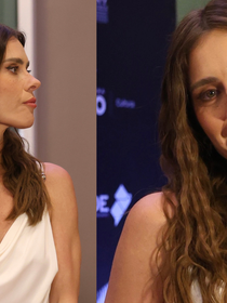 Slip dress branco com costas à mostra e salto prateado: o elegante look de Carolina Dieckmann esbanja sofisticação com um 'perfume nostálgico'; 12 fotos!