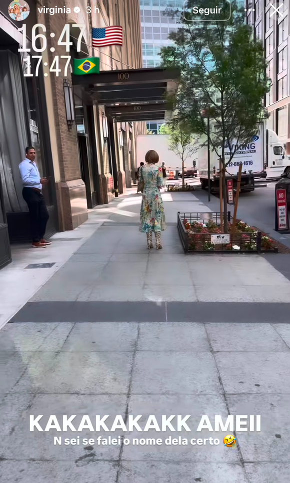 Virgínia Fonseca cruzou caminho com Anna Wintour em NY e a cena rendeu comentários nas redes sociais