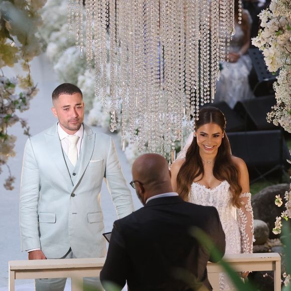 O casamento aconteceu na Casa do Alto, mansão localizada no Alto da Boa Vista, Zona Norte do Rio de Janeiro