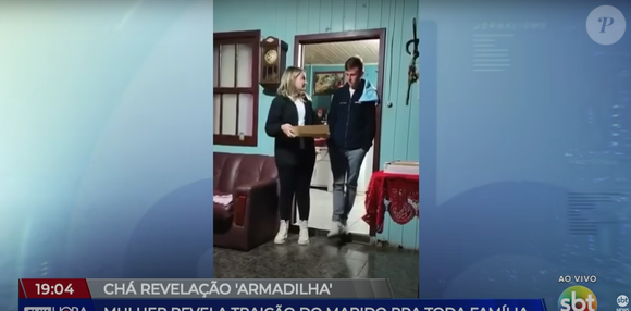 'Chá revelação de traição' ocorreu na cidade de Quinze de Novembro, no Rio Grande do Sul.