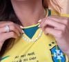 Mulher de Neymar, Bruna Biancardi mostrou camisa com autógrafo do jogador antes de jogo decisivo na Copa 2026 entre Brasil e Japão em 29 de junho de 2026