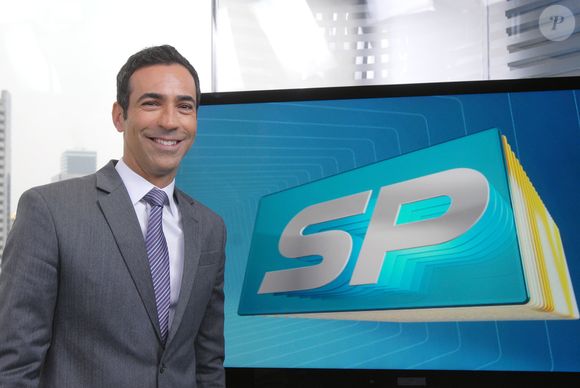 César Tralli no 'Jornal Nacional', da Globo: marido de Ticiane Pinheiro ganhou segunda promoção em 4 anos - em 2021, trocou o 'SPTV' pelo 'Jornal Hoje'