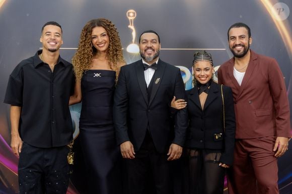 Belo esteve no 'Domingão com Huck' para a prévia do 'Melhores do Ano'