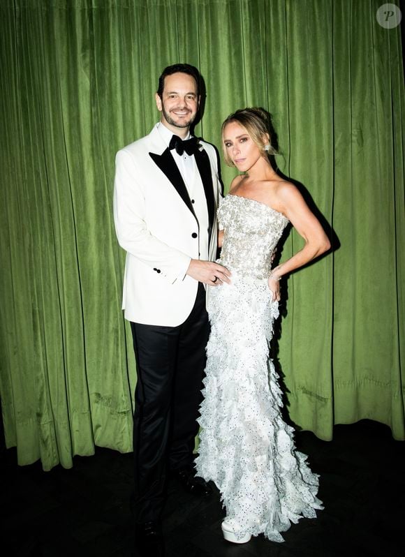 Lethicia Bronstein e  o empresário Frederico Pompeu celebraram 20 anos de casamento