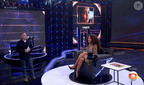 Taís Araújo foi homenageada no 'Domingão com Huck'