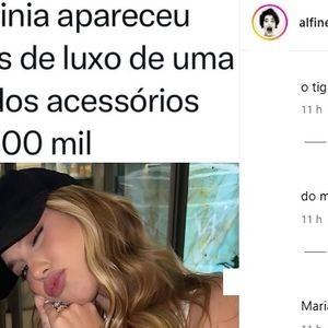 Virginia Fonseca usou três relógios de luxo, sendo um deles estimado em R$ 215 mil