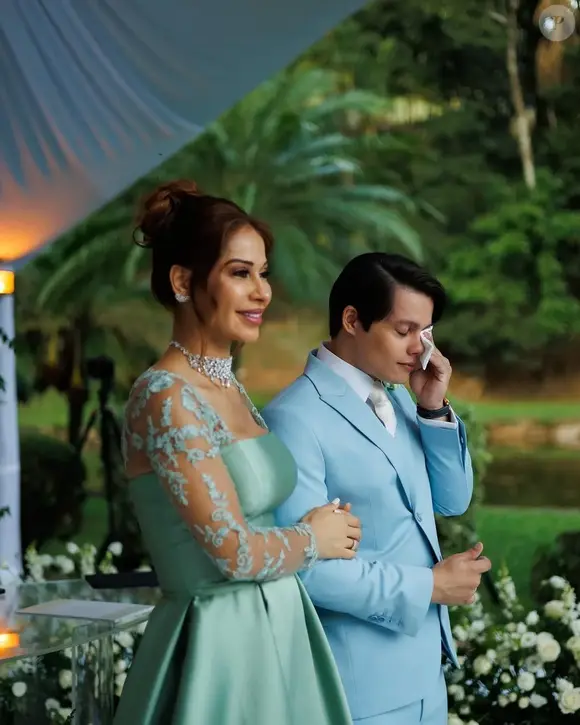 Maíra Cardi também é mãe de Lucas, de 24 anos, que se casou recentemente