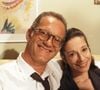 Bia Nunnes com Ricardo Petraglia, seu parceiro de cena na novela História de Amor