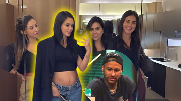 Deu o troco? Grávida, Bruna Biancardi curte vale-night com as amigas e deixa Neymar de fora