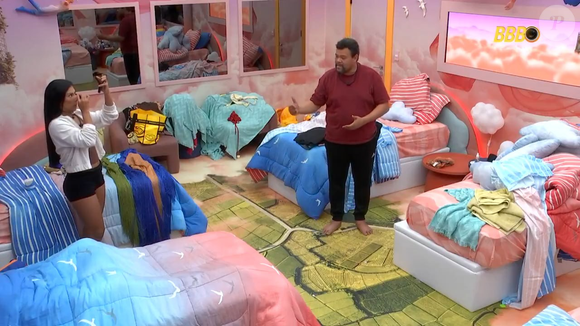 Babu Santana sugeriu cavar expulsão de Ana Paula e Milena no 'BBB 26'