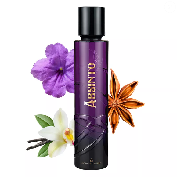 Lançado em 1987 pela Água de Cheiro, o perfume Absinto aposta na combinação de tuberosa, anis e baunilha para criar uma fragrância oriental floral marcada pelo mistério e pela sensualidade