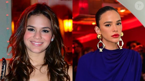 Bruna Marquezine realizou um preenchimento labial sutil para contornar seus lábios