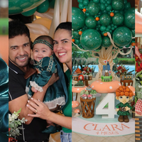 Filha de Zezé Di Camargo e Graciele Lacerda surge com fantasia de princesa da Disney em festa por 4 meses de vida. Fotos!