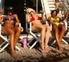 Virgínia posou com amigas curtindo o aniversário de Vini Jr.