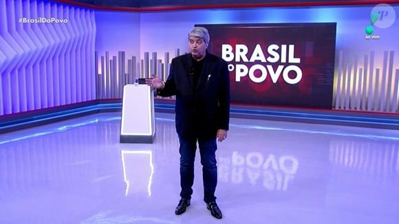 Datena retornou para a RedeTV! após cinco meses no SBT