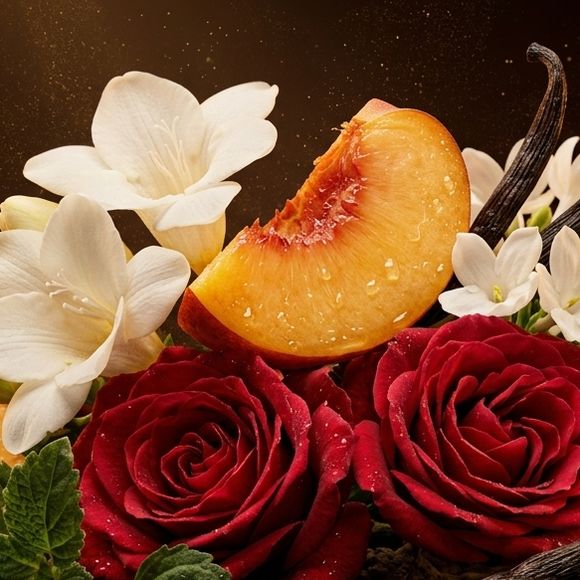 Entre flores brancas envolventes, frutas cremosas e um fundo quente persistente, o Gucci Rush se tornou símbolo de mulheres que não têm medo de marcar território com sofisticação e personalidade forte