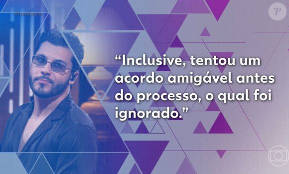 Murilo Huff garantiu que tentou um acordo com Ruth Moreira, mas ela o ignorou