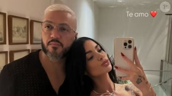 Enquanto Gracyanne Barbosa curtiu a final do 'BBB 25', Belo ganhou declaração da namorada, Rayane Figliuzzi, em aniversário: 'Privilégio estar...'