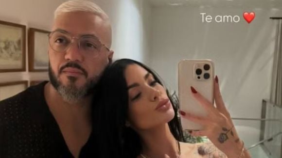 Enquanto Gracyanne Barbosa curtiu a final do 'BBB 25', Belo ganhou declaração da namorada, Rayane Figliuzzi, em aniversário: 'Privilégio estar...'