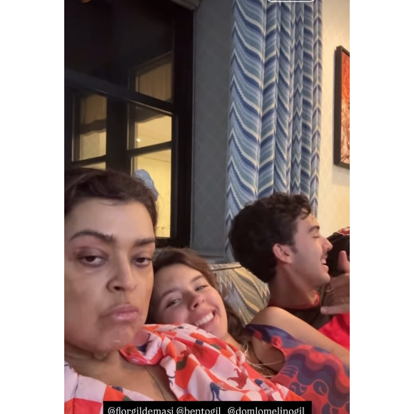 Preta Gil surgiu em raros momentos nas redes sociais desde que iniciou o tratamento