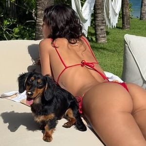 Haku foi adotado por João Guilherme e Bruna Marquezine durante viagem ao Japão