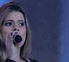 Carol Cabrino participou do quadro 'Jovens Talentos' e cantou sucessos de Rihanna, Katy Perry e Bruno Mars
