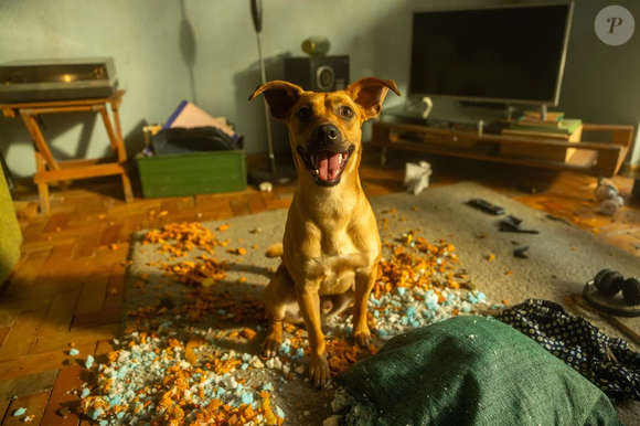 O vira-lata Amendoim foi resgatado das ruas e virou protagonista do filme 'Caramelo'