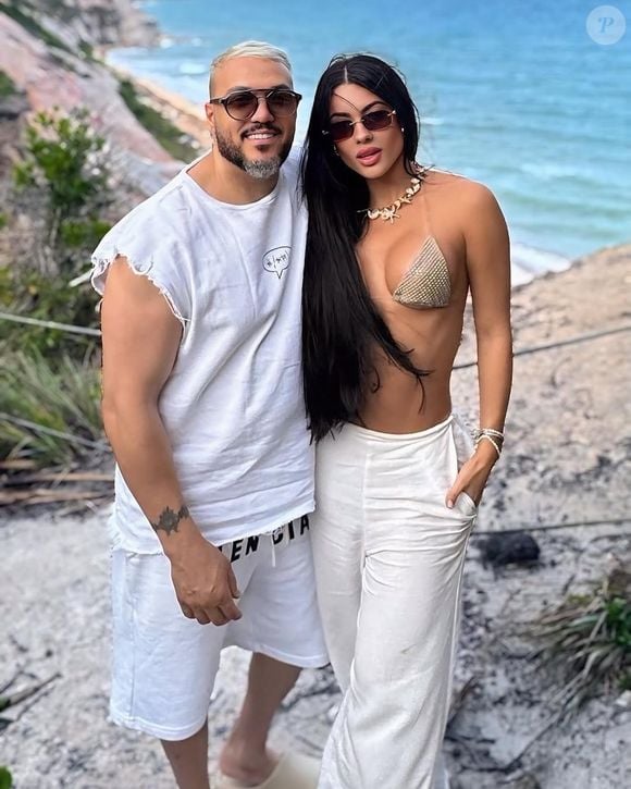 Juntos há 2 anos, Rayane Figliuzzi e Belo estariam em crise e prestes a se separar, segundo jornais e programas de fofoca