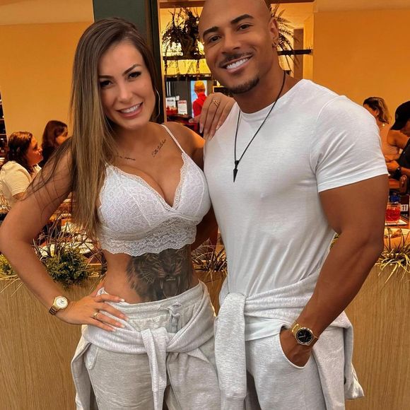 Andressa Urach e Lucas Ferraz: separação após 8 meses de namoro veio em setembro de 2024