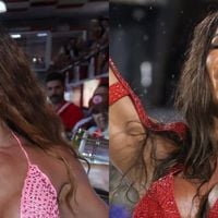 Pré-carnaval 2026 das ex de Belo: Viviane Araújo foge do vermelho e valoriza decote, e Gracyanne Barbosa destaca corpo em look recortado. Fotos!