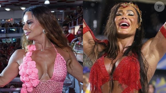 Viviane Araujo foge do rosa e valoriza decote, e Gracyanne Barbosa usa look recortado: o pré-carnaval 2026 das ex de Belo