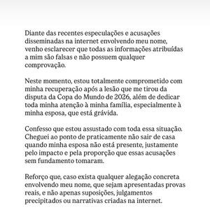 Éder Militão negou envolvimento e disse estar sendo alvo de especulações sem provas