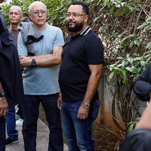 Dudu Nobre marcou presença no velório de Bira Presidente