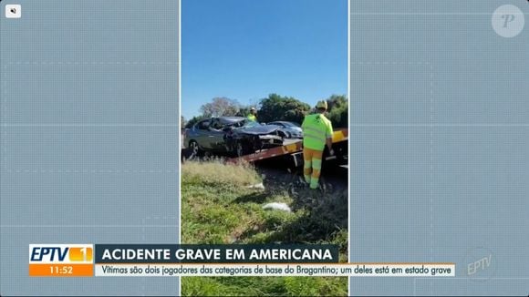 Pedro Severino estava a caminho do centro de treinamento do Bragantino quando sofreu grave acidente de carro