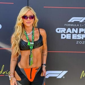 O look de Virgínia Fonseca no GP de Fórmula 1 da Espanha foi bastante criticado