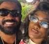 Erika Januza e Arlindinho vivem uma suposta crise no relacionamento após imagens do cantor na porta de uma casa de swing serem divulgadas