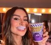 Bianca Andrade posou com o Shake do Grimace durante campanha do McDonald’s Brasil em 2026