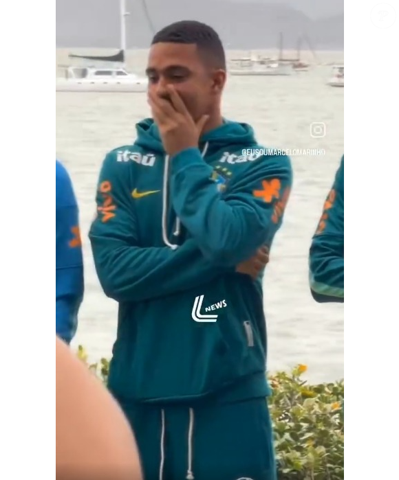 Reação de jogadores da Seleção Brasileira durante uma cerimônia tradicional na Austrália provocou críticas nas redes sociais
