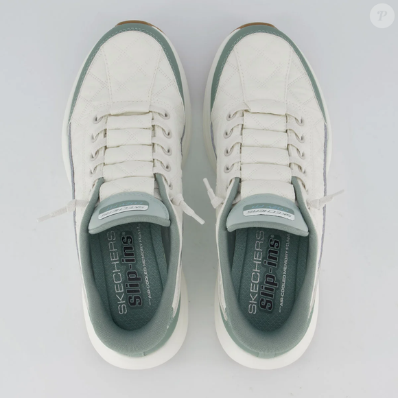 Em tonalidades de verde e com pegada elegante: modelo da Skechers aparece como aposta fashion para quem não abre mão de conforto