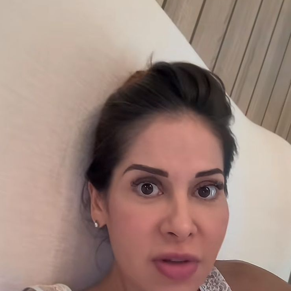 Maíra Cardi volta ao Instagram para defender Lucas, seu filho mais velho