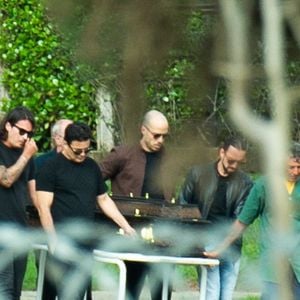 Marcos Nascimento, empresário e genro de Rick, participa da despedida do cantor em Sorocaba