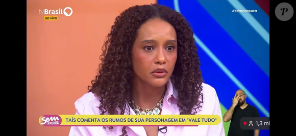 Taís Araújo revelou que se assustou ao descobrir mudanças importantes na trajetória de Raquel em Vale Tudo e afirmou que o processo foi emocionalmente difícil nos bastidores da Globo