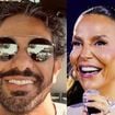 Ivete Sangalo é flagrada aos beijos com novo namorado pela primeira vez em casamento na Itália. Veja vídeo!