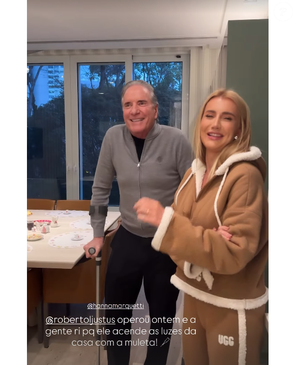 Roberto Justus explicou que lesionou o menisco durante uma partida de pickleball, seu esporte favorito