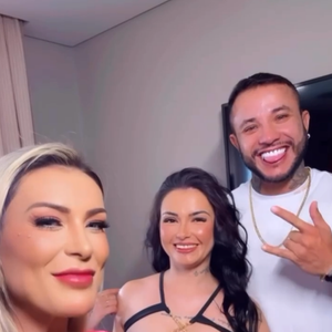 Andressa Urach choca ao anunciar vídeo adulto com a irmã Pamela e Ton Fernandes