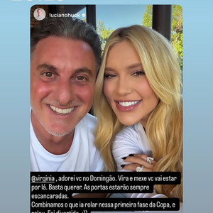 Luciano Huck afirmou que o fim da parceria com Virgínia Fonseca foi combinado, mas Leo Dias apresentou outra versão