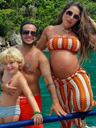 Vicente nasceu! Veja as primeiras imagens do segundo filho de Thammy Miranda