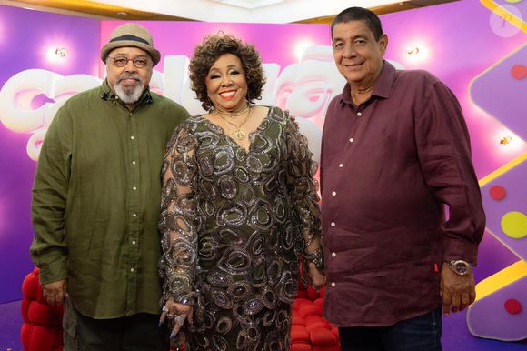 Alcione, Zeca Pagodinho e Jorge Aragão divulgam a turnê conjunta no ‘Caldeirão com Mion’ deste sábado (18)