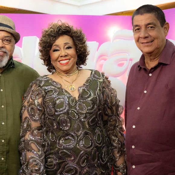 Alcione, Zeca Pagodinho e Jorge Aragão divulgam a turnê conjunta no ‘Caldeirão com Mion’ deste sábado (18)