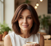 Nos anos 1990, modelos como Christy Turlington representaram muito bem esse estilo, que volta com camadas leves, praticamente invisíveis, e a escova modelada, que deixa os fios bem alinhados